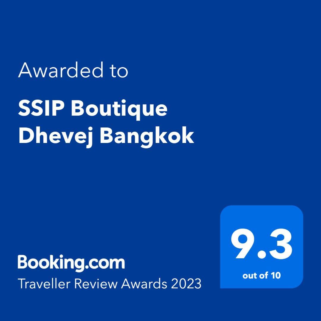 Hotel Ssip Boutique Dhevej Bangkok (Adults Only) Exterior foto